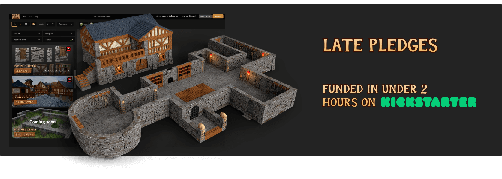 Terrain Tinker Late Pledges